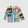 Brand new 🤩 Gorman Playground Puzzle Baby LS Tee Print 🧨