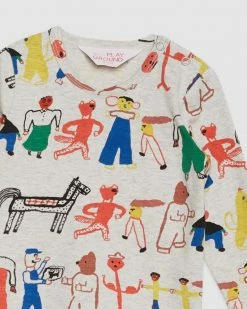 Budget ⭐ Gorman Playground Friends Baby LS Tee Oatmeal 🌟 -Baby Online store http3A2F2Fstatic.theiconic.com .au2Fp2Fgorman playground 7508 8566841 3