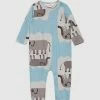 Best Sale ⭐ Gorman Playground Elephant Baby Onesie Print ⌛