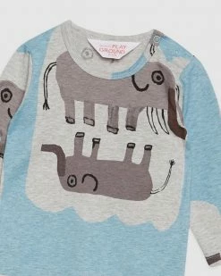 Best Pirce 😀 Gorman Playground Elephant Baby LS Tee Print 🤩 -Baby Online store http3A2F2Fstatic.theiconic.com .au2Fp2Fgorman playground 8181 5290341 3