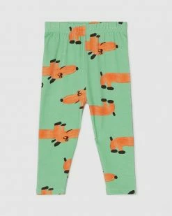 Promo ⭐ Gorman Playground Sausage 🐕 Dog Baby Legging Green 😀