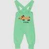 Discount 🧨 Gorman Playground Sausage 🦮 Dog Baby Knit Overalls Green ⭐