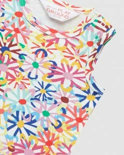 Best Sale 🌟 Gorman Playground Daisy Chain Baby Rib Onesie White ⌛ -Baby Online store http3A2F2Fstatic.theiconic.com .au2Fp2Fgorman playground 8641 7677151 3