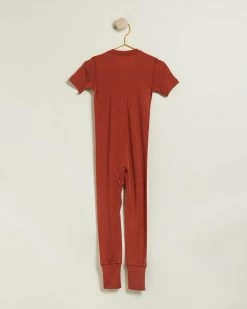 Flash Sale ⌛ Hello Night Basics Merino SS Onesie - 2-Pack - Babies Terracotta 🌟 -Baby Online store http3A2F2Fstatic.theiconic.com .au2Fp2Fhello night 0159 2087941 3