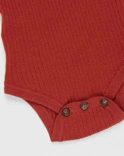 Best Pirce 🔔 Hello Night Merino Knitted Bodysuit Set - Babies Rust ✔️ -Baby Online store http3A2F2Fstatic.theiconic.com .au2Fp2Fhello night 8290 1157901 3