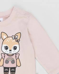 Flash Sale 👍 Huxbaby Digi Friends Top - Babies-Kids Rose 👏 -Baby Online store http3A2F2Fstatic.theiconic.com .au2Fp2Fhuxbaby 0018 7047331 3