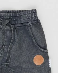 Promo 🔔 Huxbaby Slouch Shorts - Kids Charcoal ⭐ -Baby Online store http3A2F2Fstatic.theiconic.com .au2Fp2Fhuxbaby 0031 9216431 3