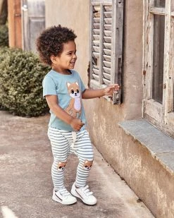 New 🛒 Huxbaby Shiba Stripe Drop Crotch Pants - Babies-Kids Off White & Surf Stripe 🥰 -Baby Online store http3A2F2Fstatic.theiconic.com .au2Fp2Fhuxbaby 0107 6937331 5