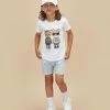 Best Pirce 🤩 Huxbaby Digi Mates T-Shirt - Babies-Kids White 🎁