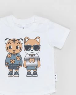 Best Pirce 🤩 Huxbaby Digi Mates T-Shirt - Babies-Kids White 🎁 -Baby Online store http3A2F2Fstatic.theiconic.com .au2Fp2Fhuxbaby 0342 3937331 4