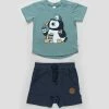 Cheapest 🤩 Huxbaby ICONIC EXCLUSIVE - Puffin Muffin Short Set - Babies-Kids Surf & Ink 😀