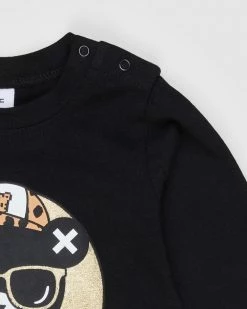Best Sale ⭐ Huxbaby Cool Bear Top - Babies-Kids Black 💯 -Baby Online store http3A2F2Fstatic.theiconic.com .au2Fp2Fhuxbaby 0383 6737331 4