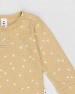 Buy 🥰 Huxbaby Sunny Day Rib Henley - Babies-Kids Golden ✨ -Baby Online store http3A2F2Fstatic.theiconic.com .au2Fp2Fhuxbaby 0594 0147331 3