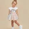 Deals 😀 Huxbaby Sea Friends Frill T-Shirt - Babies-Kids White 🧨