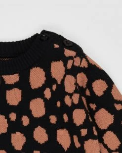 Discount 🔔 Huxbaby Ocelot Knit Jumper - Babies-Kids Black ✔️ -Baby Online store http3A2F2Fstatic.theiconic.com .au2Fp2Fhuxbaby 3065 6069711 3