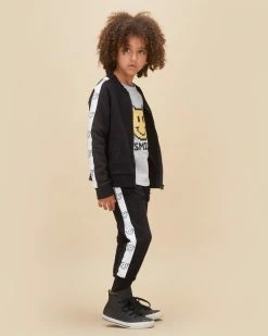 Buy 🥰 Huxbaby Smile Track Pants - Babies-Kids Black 👍