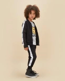 Flash Sale 🤩 Huxbaby Digi Smile Top - Babies-Kids Grey Marle ❤️