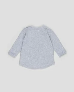 Flash Sale 🤩 Huxbaby Digi Smile Top - Babies-Kids Grey Marle ❤️ -Baby Online store http3A2F2Fstatic.theiconic.com .au2Fp2Fhuxbaby 9620 6147331 3