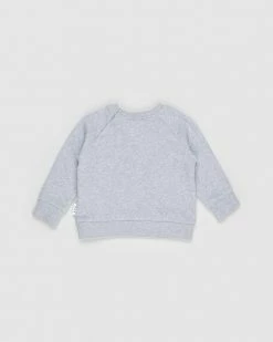 Outlet 👏 Huxbaby Cool Shiba Sweatshirt - Babies-Kids Grey Marle 😉 -Baby Online store http3A2F2Fstatic.theiconic.com .au2Fp2Fhuxbaby 9628 8837331 3