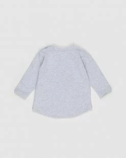 Brand new 🎁 Huxbaby Digi Mates Top - Babies-Kids Grey Marle ✨ -Baby Online store http3A2F2Fstatic.theiconic.com .au2Fp2Fhuxbaby 9846 4937331 3