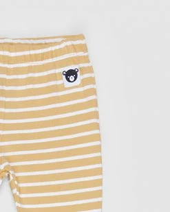 Coupon 🤩 Huxbaby Digi Smiles Stripe Leggings - Babies-Kids White & Golden Stripe 😀 -Baby Online store http3A2F2Fstatic.theiconic.com .au2Fp2Fhuxbaby 9849 5147331 3