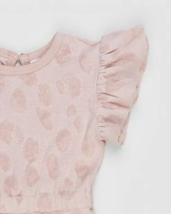 New 😍 Huxbaby Animal Short Frill Playsuit - Babies-Kids Rose 🎉 -Baby Online store http3A2F2Fstatic.theiconic.com .au2Fp2Fhuxbaby 9961 6057331 4