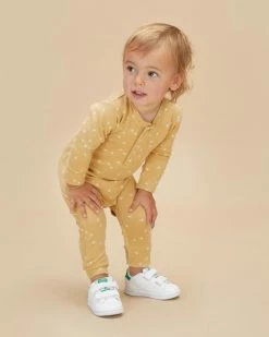 Top 10 🧨 Huxbaby Sunny Day Rib Romper - Babies Golden ⭐