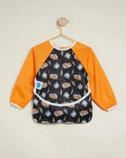 New 🎉 Itti bitti Sleeved Bib Smock Bruce 😍