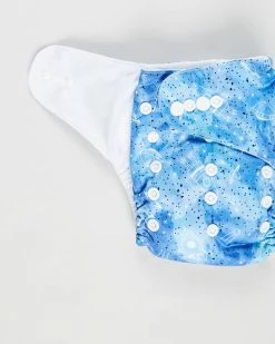 Best Sale ❤️ Itti bitti 2 x Bare Essentials One Size Fits Most Reusable Cloth Nappy + Bandana Bib Space 🎁 -Baby Online store http3A2F2Fstatic.theiconic.com .au2Fp2Fitti bitti 2024 4904521 4