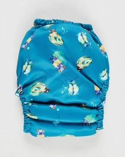 Deals ✨ Itti bitti 2 x Bare Essentials One Size Fits Most Reusable Cloth Nappy + Bandana Bib Jeffery Critter 😉 -Baby Online store http3A2F2Fstatic.theiconic.com .au2Fp2Fitti bitti 2032 9904521 3