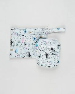 Outlet 🔥 Itti bitti Bare Essentials One Size Fits Most Reusable Cloth Nappy & Wetbag Magic ❤️