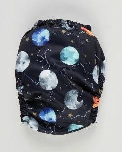 Flash Sale 🌟 Itti bitti Bare Essentials One Size Fits Most Reusable Cloth Nappy & Double Pocket Wetbag 4-Pack Space 🌟 -Baby Online store http3A2F2Fstatic.theiconic.com .au2Fp2Fitti bitti 2864 5054521 3