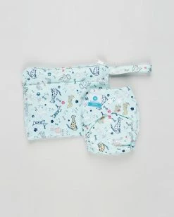 Best reviews of 🌟 Itti bitti Bare Essentials One Size Fits Most Reusable Cloth Nappy & Wetbag Wags 🌟