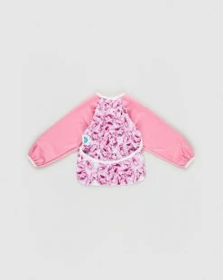 Best deal 👏 Itti bitti Sleeved Bib Smocks Peony ❤️