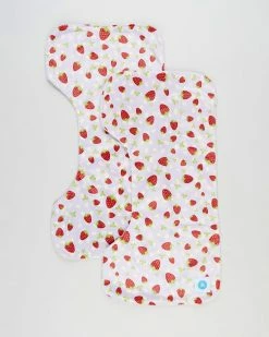 Discount 😉 Itti bitti Burpy Cloth x 2 Strawberry 🌟