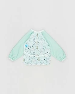 Outlet ❤️ Itti bitti Sleeved Bib Smock Wags 😀