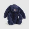 Outlet 🎁 Jellycat Bashful Bunny Medium Navy 🎁