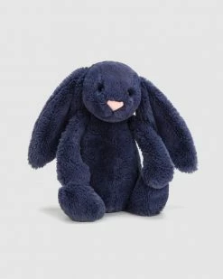 Outlet 🎁 Jellycat Bashful Bunny Medium Navy 🎁