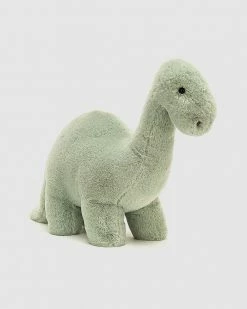 Cheapest 🛒 Jellycat Fossilly Brontosaurus Green 🤩