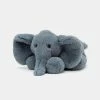 Discount ⌛ Jellycat Medium Huggady Elephant Blue 😍