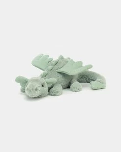 New 👏 Jellycat Little Sage Dragon Green ✔️