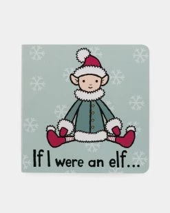 Promo 😍 Jellycat If I Were an Elf Board Book Multi 🤩