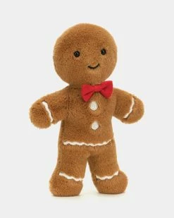 Budget ✔️ Jellycat Jolly Gingerbread Fred Brown 👏