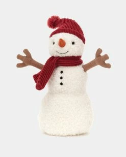 Budget 👍 Jellycat Little Teddy Snowman Multi 🥰