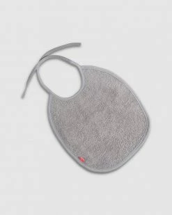 Buy 🛒 Kikadu Terry Bib Silver Grey 🧨