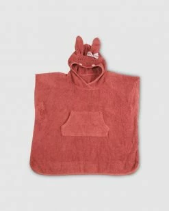 Discount 🧨 Kikadu Poncho Rabbit Rust ⭐