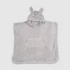 New ⌛ Kikadu Poncho Rabbit Grey 💯