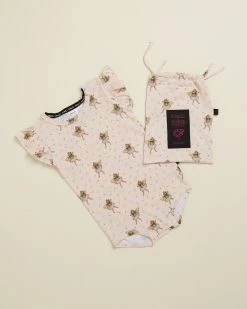 Best Pirce 🔥 Kip&Co Tiny Daisy Dancer Organic SS Frill Romper - Babies 🌟