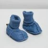 Outlet 🔥 Kip&Co Sheepskin Booties Blue Skies 😀