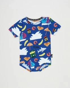 New 👍 Kip&Co Aussie Icons Organic SS Romper - Babies 🧨